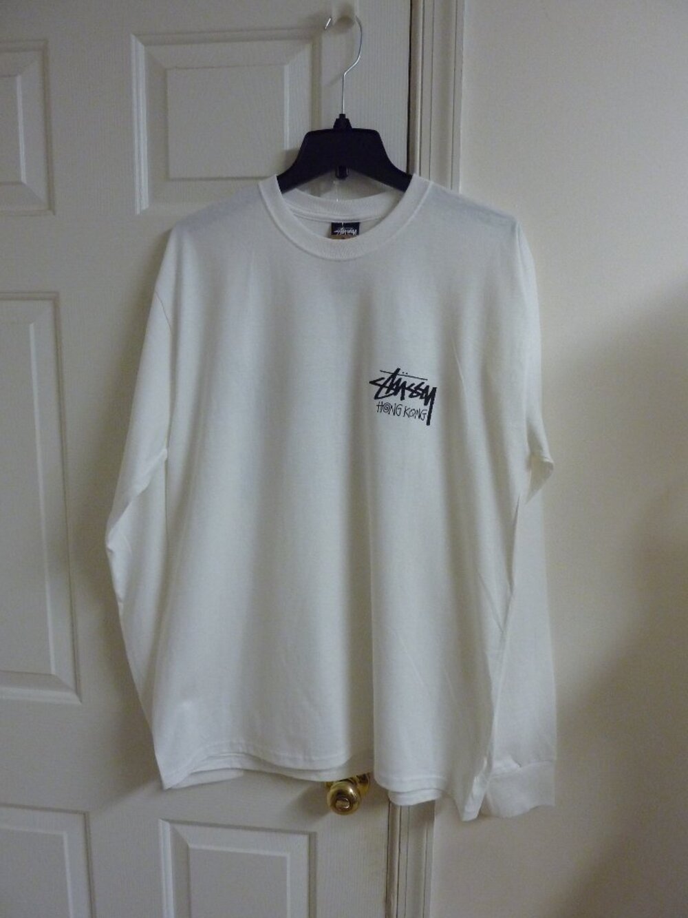 Stussy Hong Kong Chapter Store Long Sleeve T Shirt